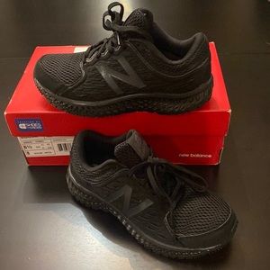 NET: Black New Balance Safety “slid resistance” sneakers. “Shoes for Crews”